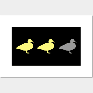 Duck duck gray Posters and Art